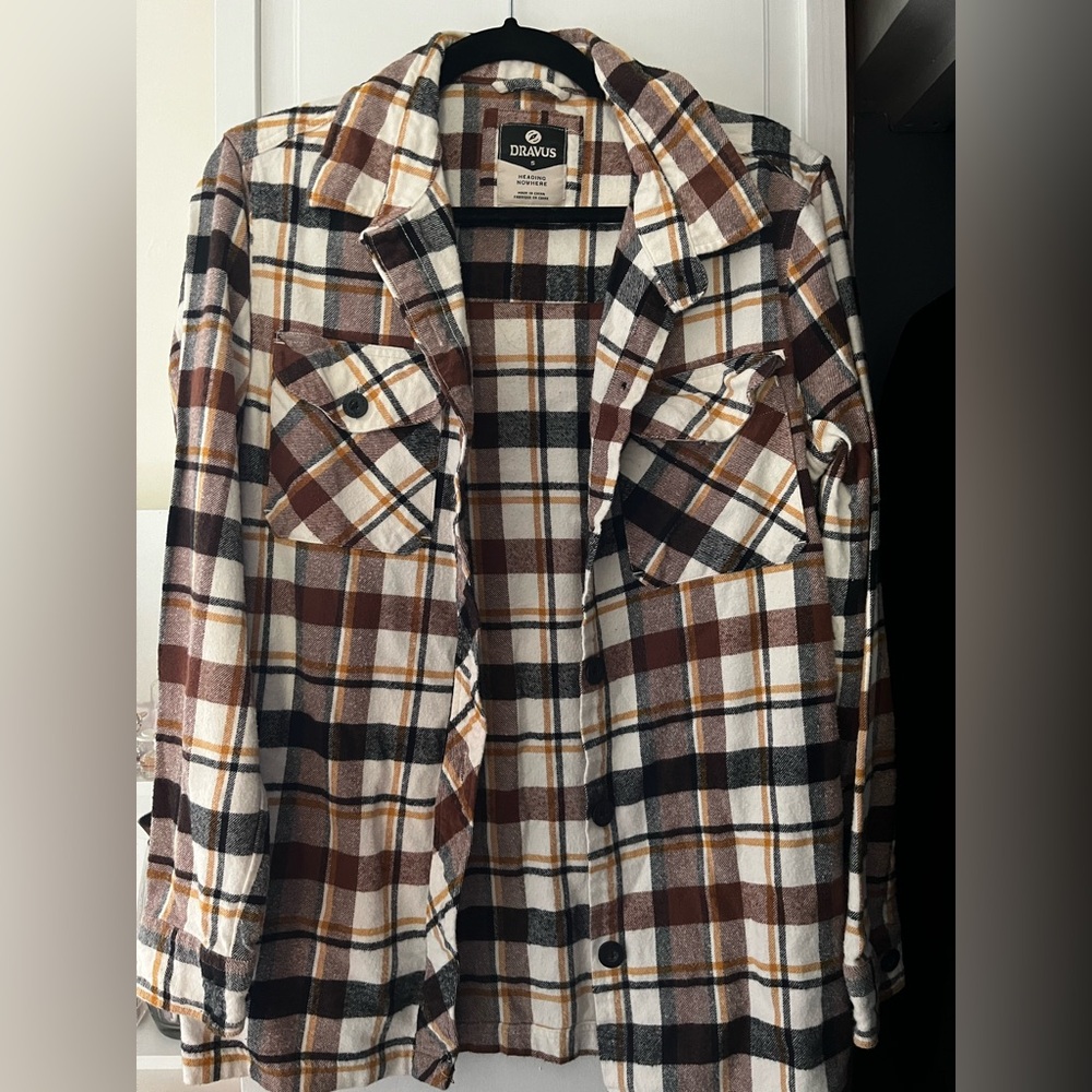 Dravus Plaid Button-Up Shirt